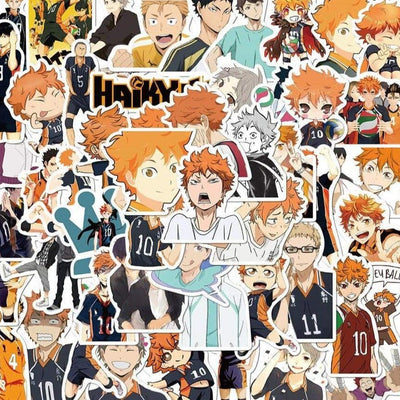 Stickers Haikyuu Pack de Stickers Tresor Otaku
