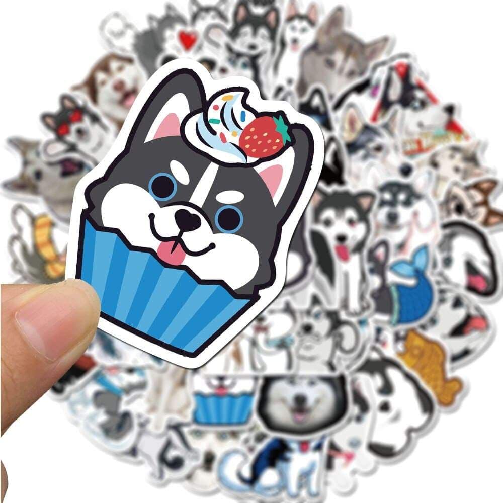 Stickers Husky Pack de Stickers Tresor Otaku