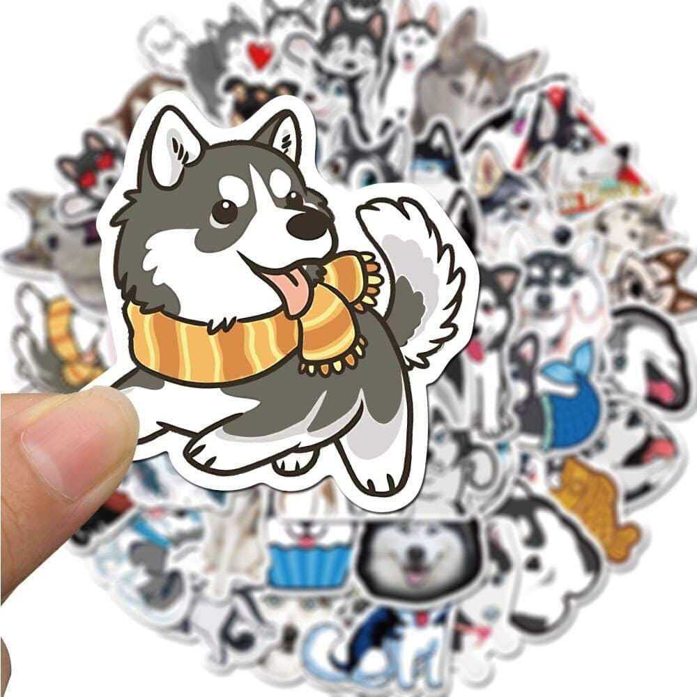 Stickers Husky Pack de Stickers Tresor Otaku