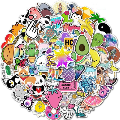 Stickers Kawaii Pack de Stickers Tresor Otaku