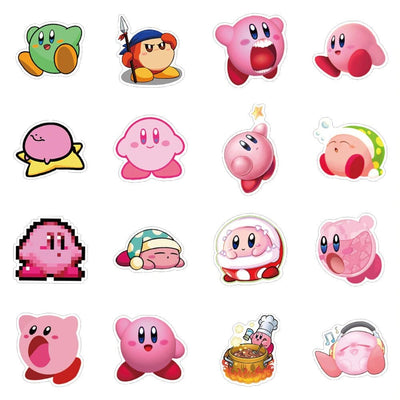 Stickers Kirby Pack de Stickers Tresor Otaku
