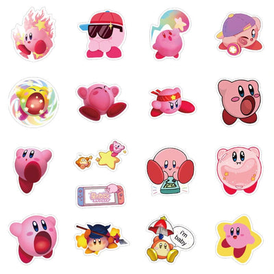 Stickers Kirby Pack de Stickers Tresor Otaku