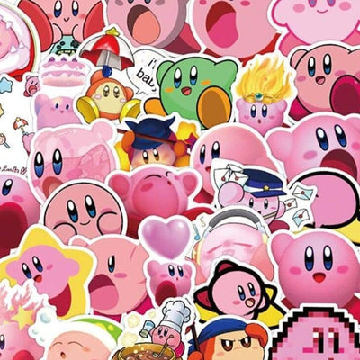 Stickers Kirby Pack de Stickers Tresor Otaku