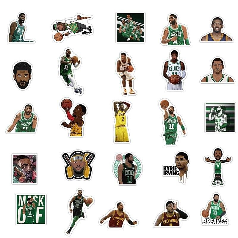 Stickers Kyrie Irving Pack de Stickers Tresor Otaku