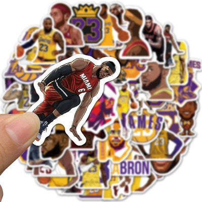 Stickers Lebron James Pack de Stickers Tresor Otaku