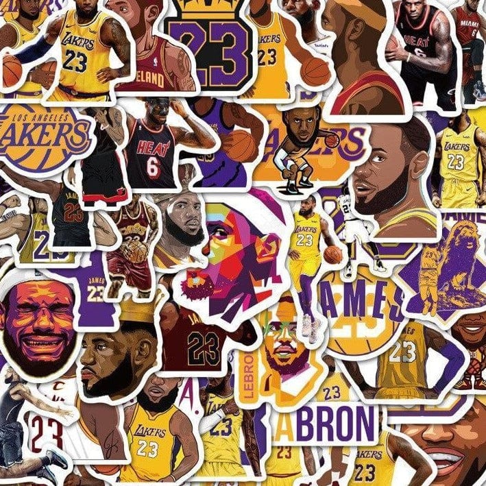 Stickers Lebron James Pack de Stickers Tresor Otaku