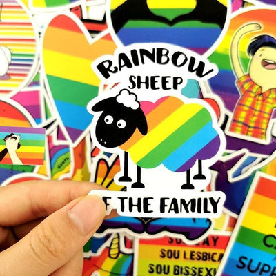 Stickers LGBT Pack de Stickers Tresor Otaku