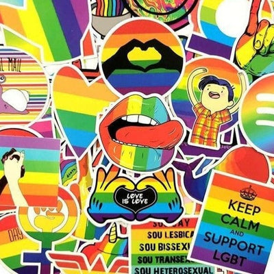 Stickers LGBT Pack de Stickers Tresor Otaku