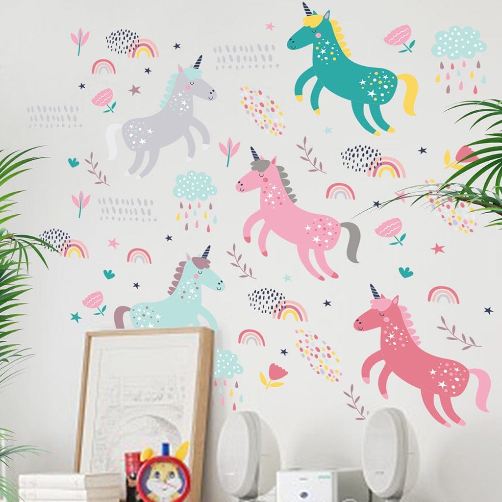 Stickers Licorne XXL Tresor Otaku
