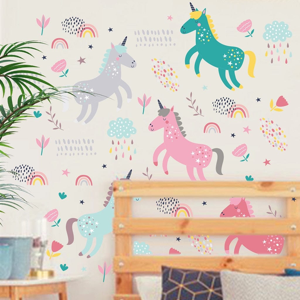 Stickers Licorne XXL Tresor Otaku
