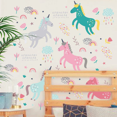 Stickers Licorne XXL Tresor Otaku