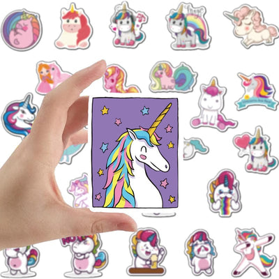 Stickers Licornes Kawaii Pack de Stickers Tresor Otaku