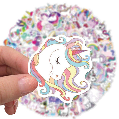 Stickers Licornes Pack de Stickers Tresor Otaku