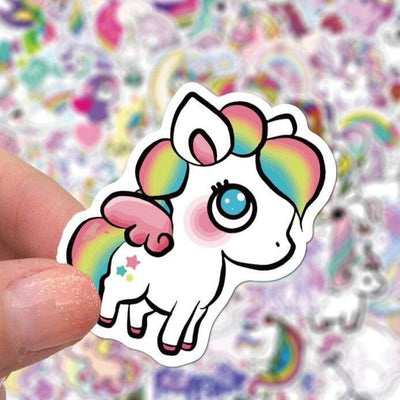 Stickers Licornes Pack de Stickers Tresor Otaku