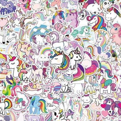 Stickers Licornes Pack de Stickers Tresor Otaku