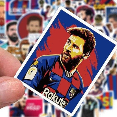 Stickers Lionel Messi Pack de Stickers Tresor Otaku
