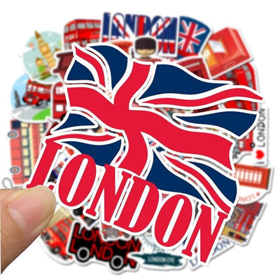 Stickers London Pack de Stickers Tresor Otaku