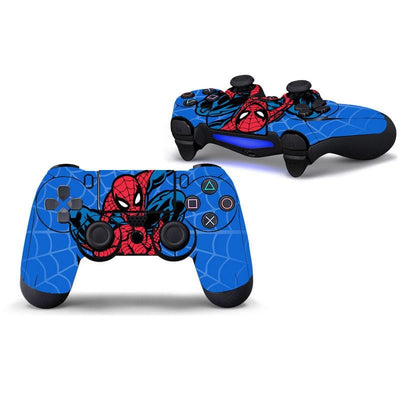 Stickers Manette PS4 Spiderman Cartoon Tresor Otaku