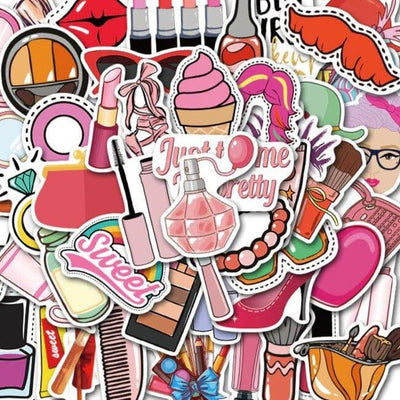 Stickers Maquillage Pack de Stickers Tresor Otaku