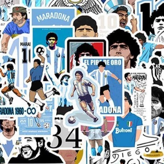 Stickers Maradona Pack de Stickers Tresor Otaku
