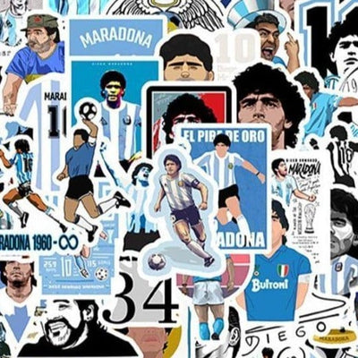 Stickers Maradona Pack de Stickers Tresor Otaku