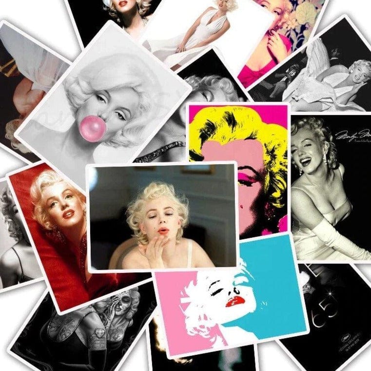 Stickers Marilyn Monroe (Pack de 25) Pack de Stickers Tresor Otaku
