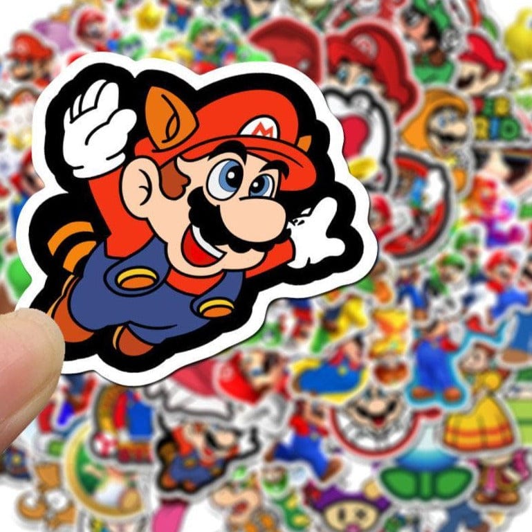 Stickers Mario Bros Pack de Stickers Tresor Otaku
