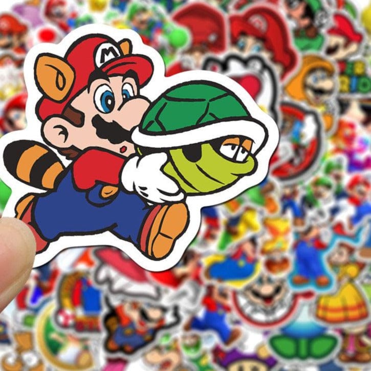 Stickers Mario Bros Pack de Stickers Tresor Otaku