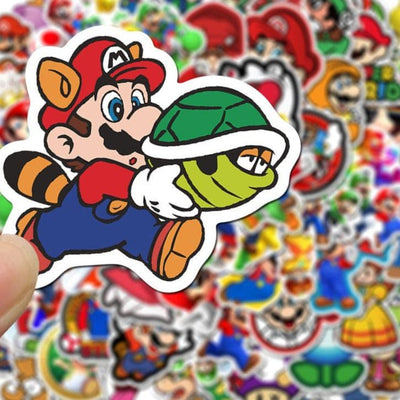 Stickers Mario Bros Pack de Stickers Tresor Otaku