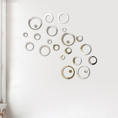 Stickers Miroir Design Argent Tresor Otaku