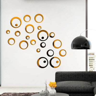 Stickers Miroir Design Orange Tresor Otaku