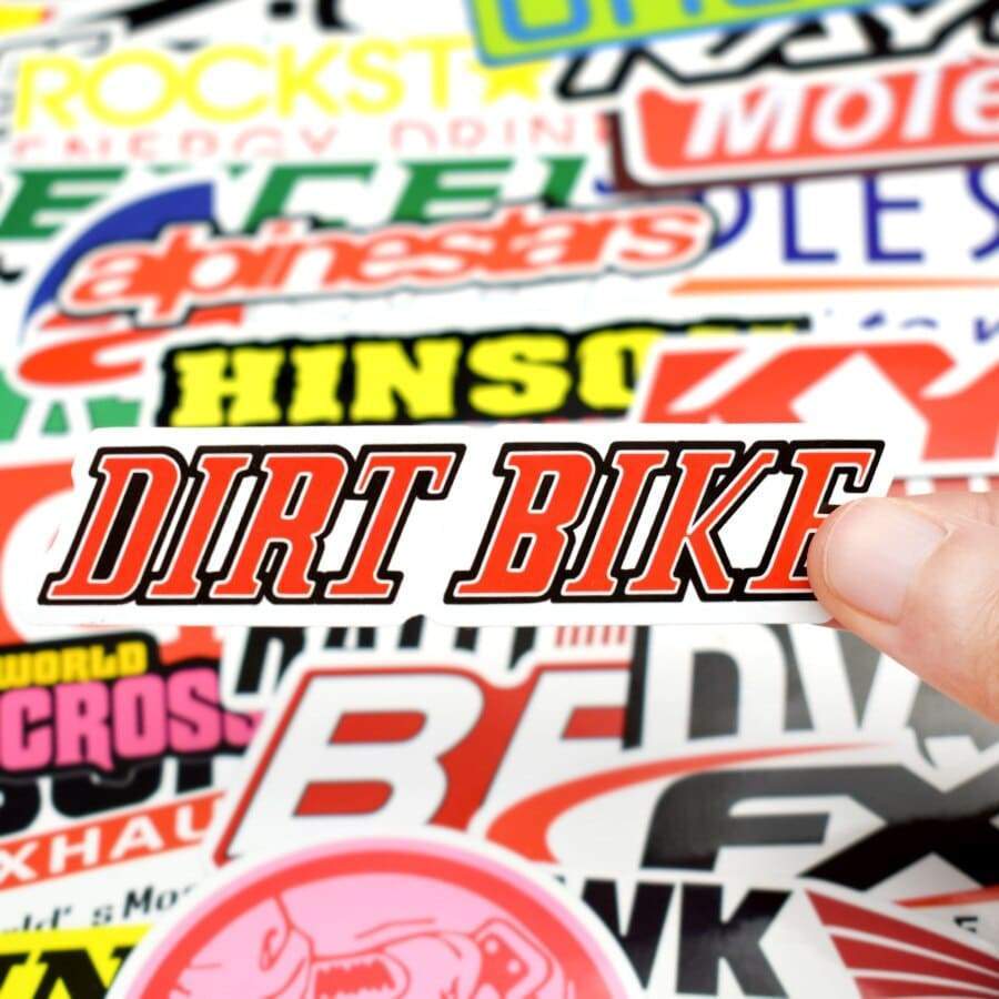 Stickers Motocross Pack de Stickers Tresor Otaku
