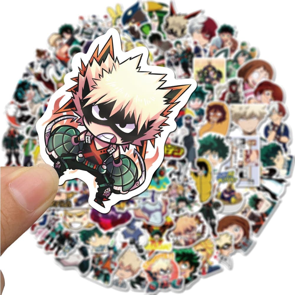 Stickers My Hero Academia Pack de Stickers Tresor Otaku