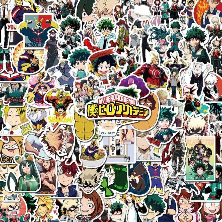Stickers My Hero Academia Pack de Stickers Tresor Otaku