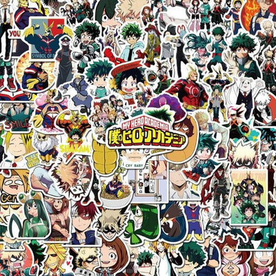 Stickers My Hero Academia Pack de Stickers Tresor Otaku