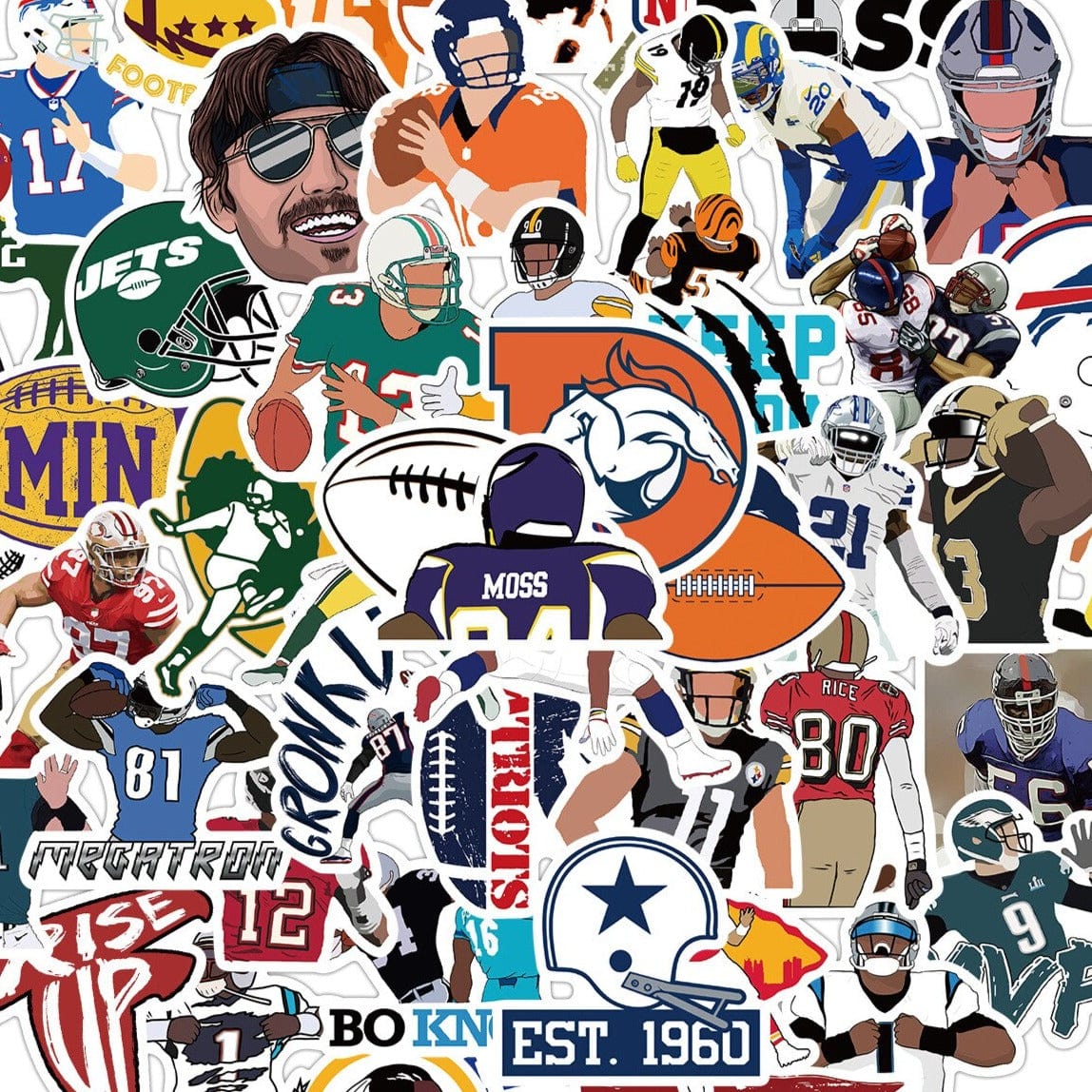 Stickers National Football League Pack de Stickers Tresor Otaku