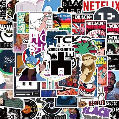 Stickers Netflix Black Mirror Pack de Stickers Tresor Otaku