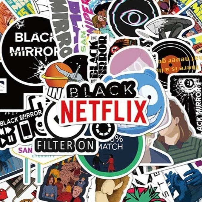 Stickers Netflix Black Mirror Pack de Stickers Tresor Otaku