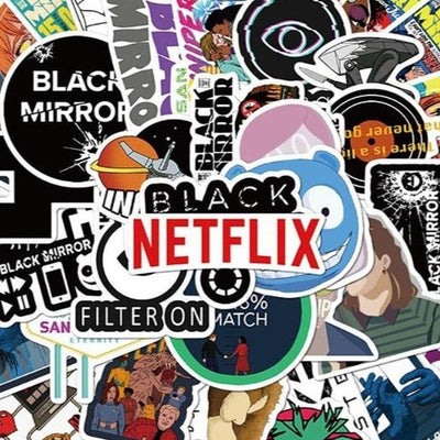 Stickers Netflix Black Mirror Pack de Stickers Tresor Otaku