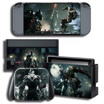 Stickers Nintendo Switch Batman Arkham Knight Stickers Nintendo Switch Tresor Otaku