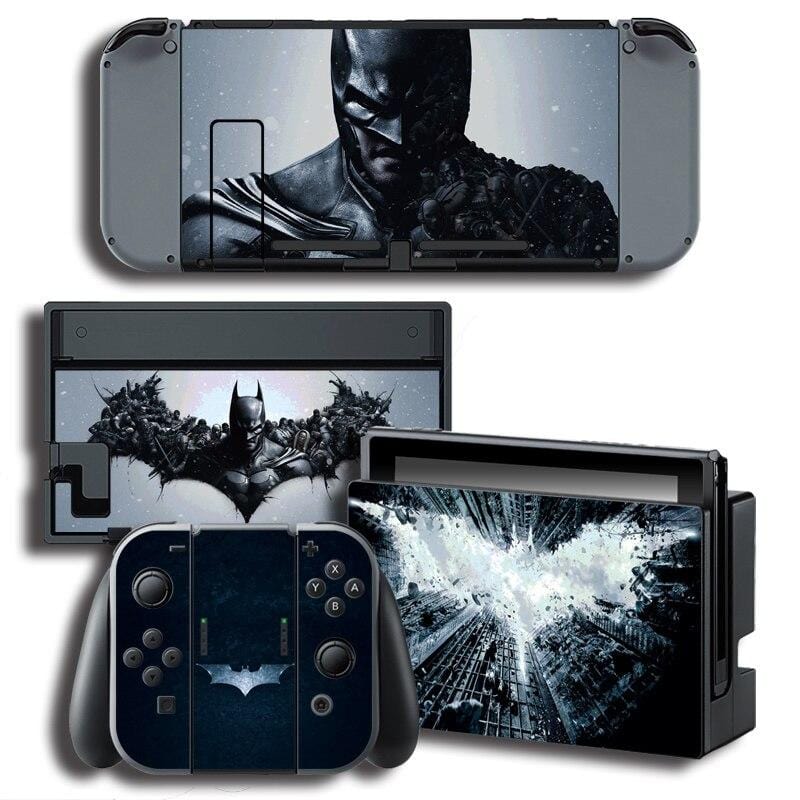 Stickers Nintendo Switch Batman Stickers Nintendo Switch Tresor Otaku