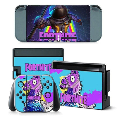 Stickers Nintendo Switch Fortnite Lama à Butin Stickers Nintendo Switch Tresor Otaku