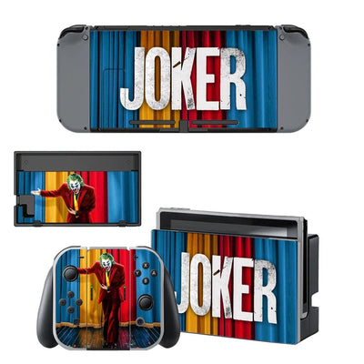 Stickers Nintendo Switch Joker Show Stickers Nintendo Switch Tresor Otaku
