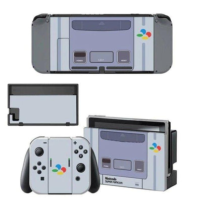 Stickers Nintendo Switch Super Nintendo Stickers Nintendo Switch Tresor Otaku