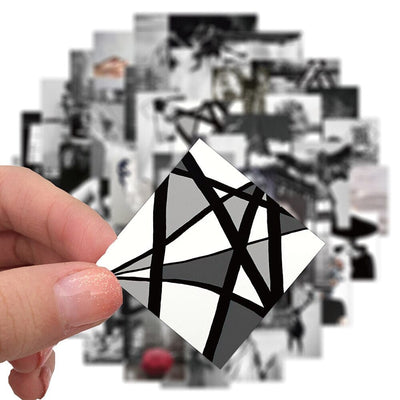 Stickers Noir et Blanc<br> New York (50 pcs) Stickers Noir et Blanc Tresor Otaku