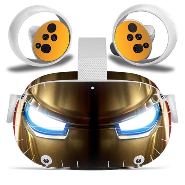 Stickers Oculus Quest 2 Iron Man Stickers Oculus Quest 2 Tresor Otaku