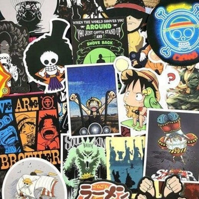 Stickers One Piece Pack de Stickers Tresor Otaku