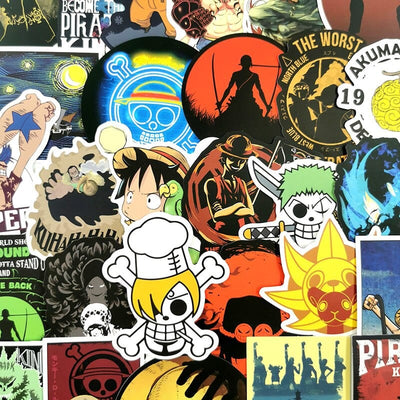 Stickers One Piece Pack de Stickers Tresor Otaku