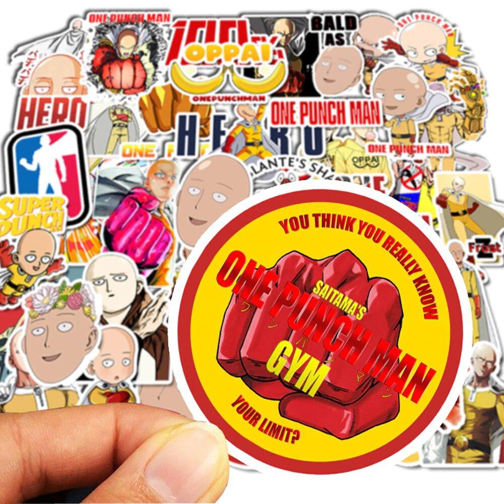 Stickers One Punch Man Pack de Stickers Tresor Otaku