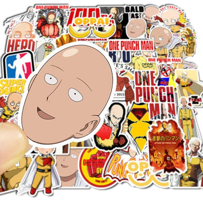 Stickers One Punch Man Pack de Stickers Tresor Otaku